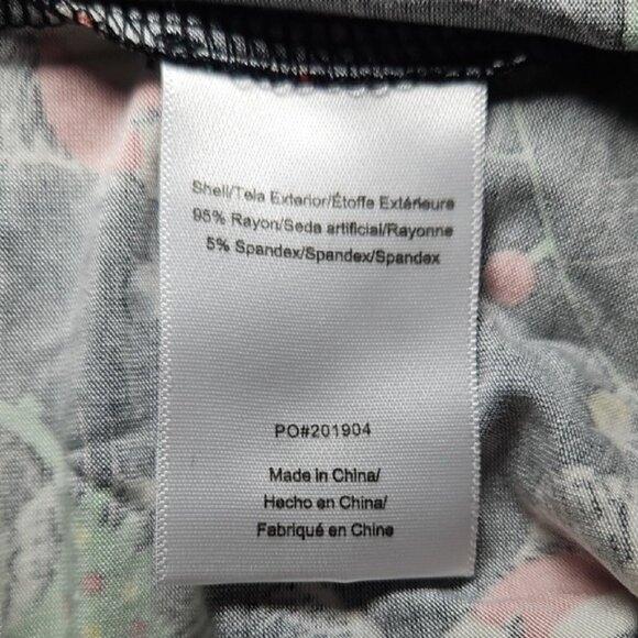 Modcloth Festive Holiday Kitty Dog Christmas Print Long Sleeve Dress Small New - Picture 9 of 10